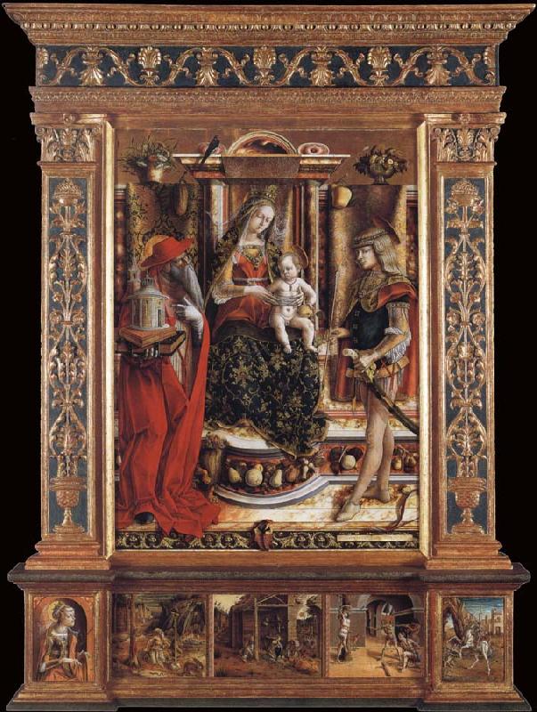 Carlo Crivelli La Madonna della Rondine